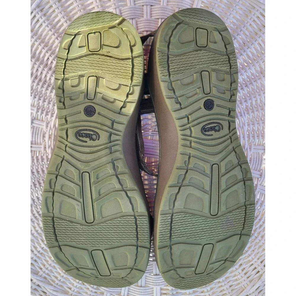 Chaco Men’s Sandals Olive Green Z/2 Classic Adjustable Strap Hiking Kayak M 14